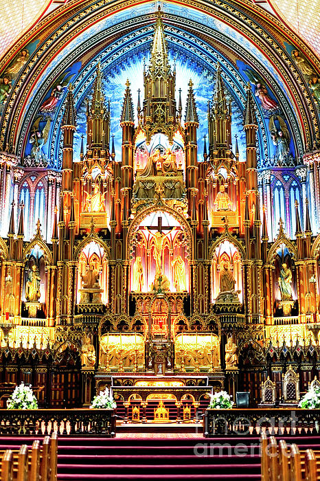 John Rizzuto - Montreal Notre Dame Interior