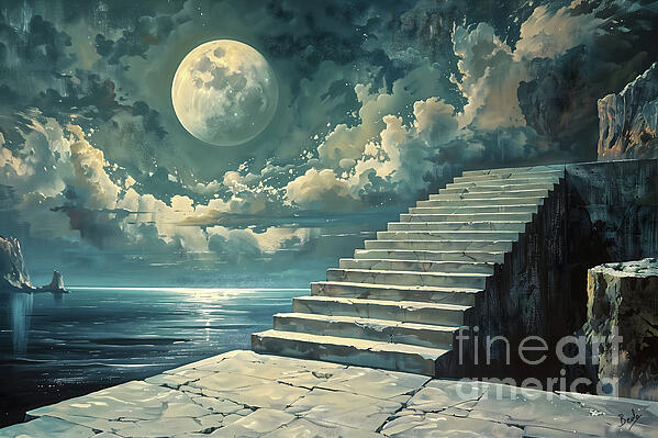 Peter Awax - Moon Over Sacred Stairway