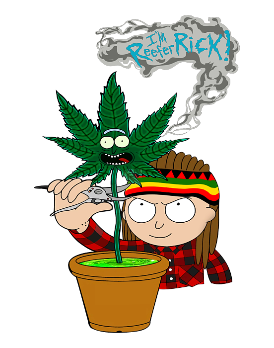 Morty Im Reefer Rick Hoodie For Men Women Full Size I Love This iPhone Case