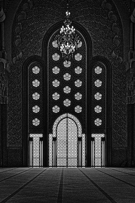 Stuart Litoff - Mosque Shadows and Light - Morocco