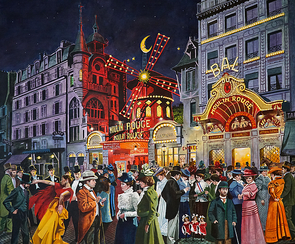 Jo King - Moulin Rouge - Paris - 1900