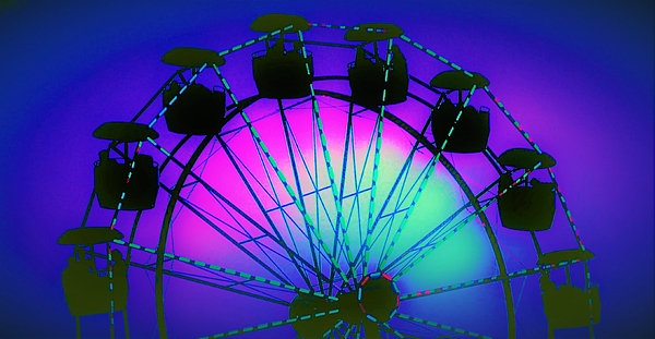 Elizabeth Pennington - Multicolored Ferris Wheel