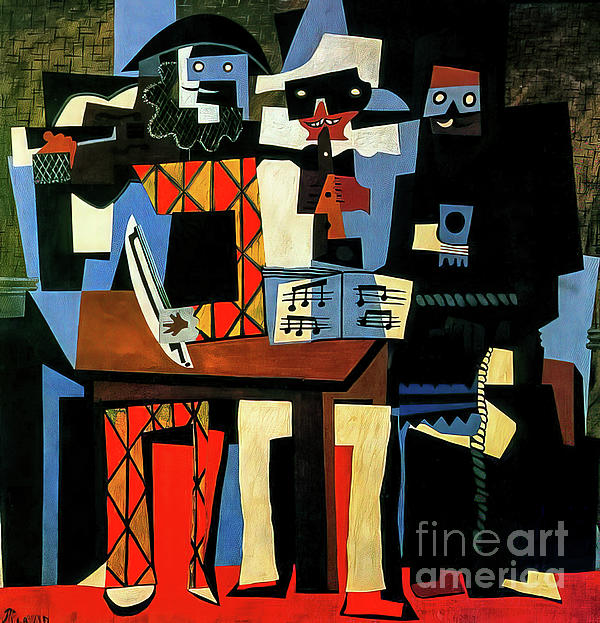 Musicians With Masks II by Pablo Picasso 1921 Weekender Tote