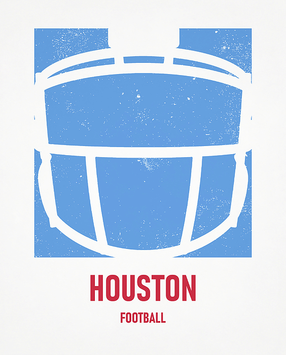 Houston Oilers Greeting Card by Joe Hamilton