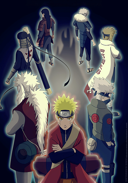 Who are all the Hokages in Naruto