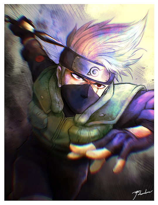 100% naruto: fotos kakashi