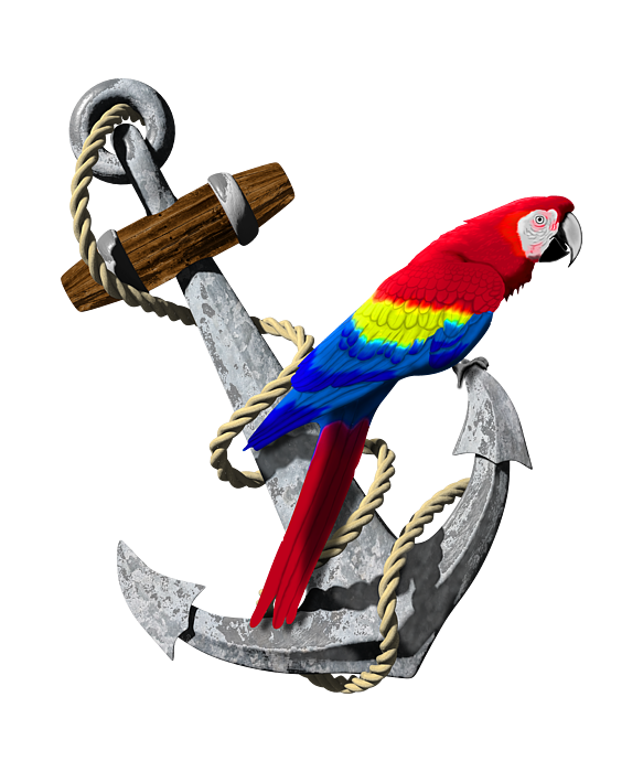 https://images.fineartamerica.com/images/artworkimages/medium/3/nautical-anchor-for-sailors-boaters-yachting-pirate-parrot-macdonald-creative-studios-transparent.png