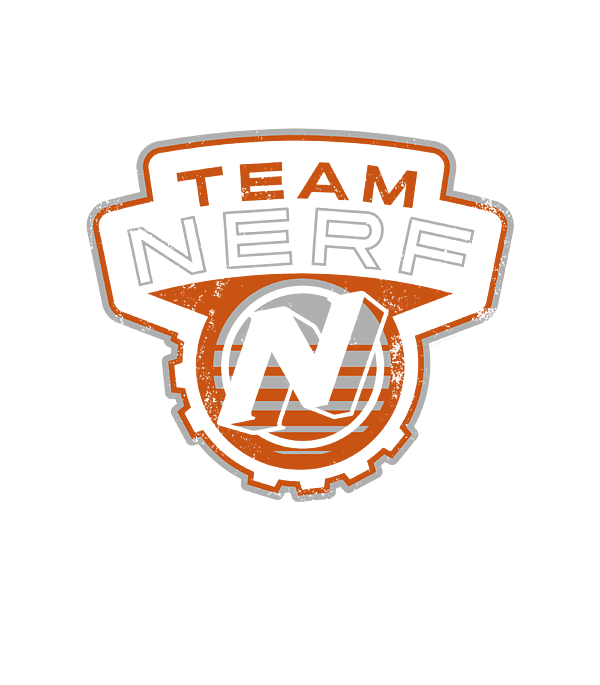 Nerf Team Nerf Logo Zip Pouch by Lilez Senim - Fine Art America