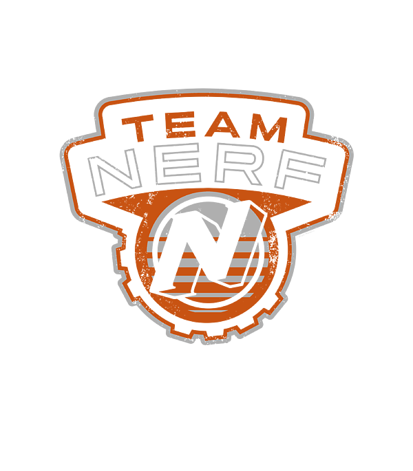 Nerf Team Nerf Logo Sticker by Lilez Senim - Pixels