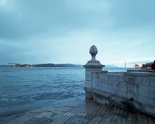 Irina Sztukowski - Night At Tagus River Lisbon Portugal