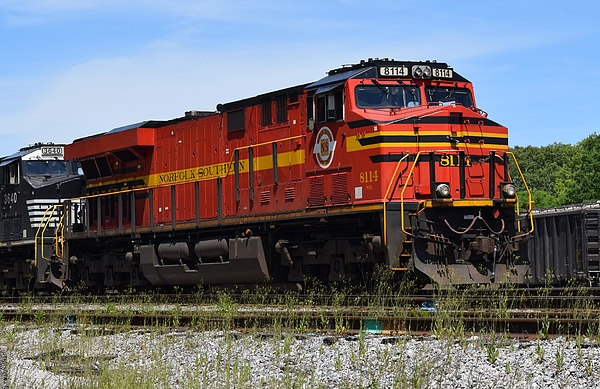 Norfolk Southern Heritage Unit 1 Shower Curtain For Sale By Timothy Smith