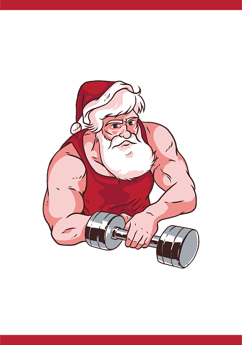 No Lift No Gift Santa Workout Gym Lover Funny Christmas Gift Shirt