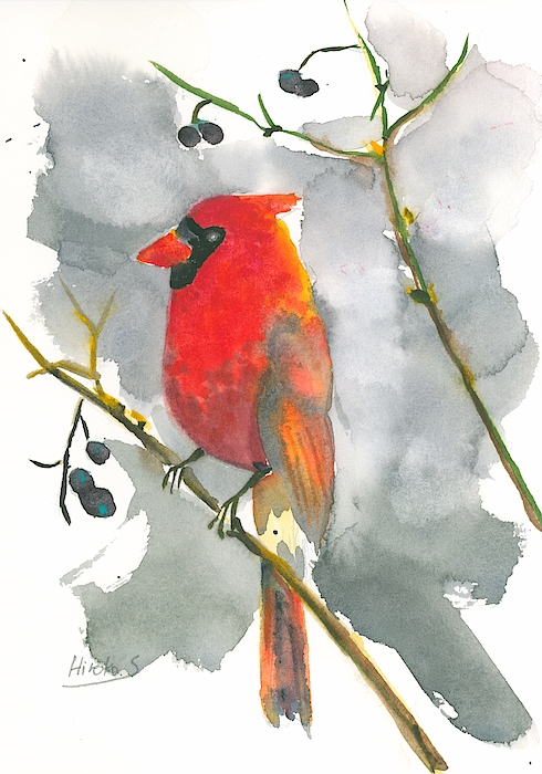 Hiroko Stumpf - Northern Cardinal