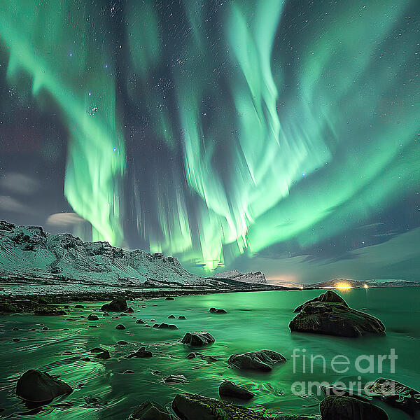 Elisabeth Lucas - Northern Lights in Norway