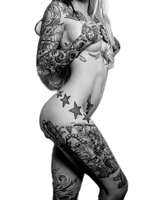 Tattoo Girl - Nude Girl - Cup E Mag