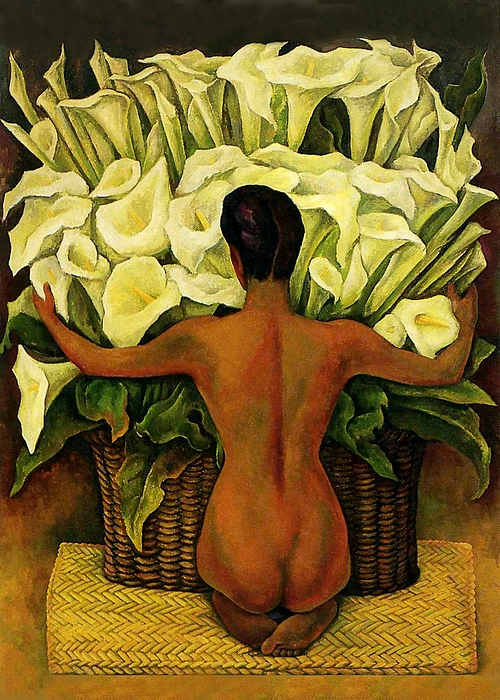 Patricia Keith - Nude With Lilies