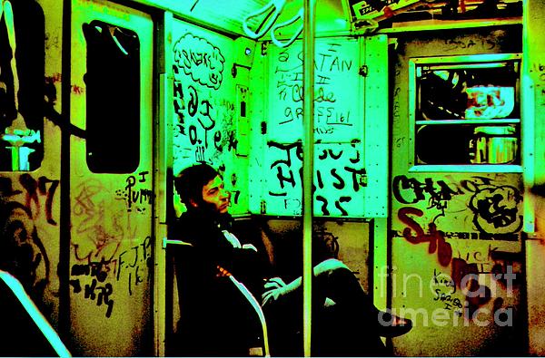 Aziza Del Rosario - NYC Subway 1970