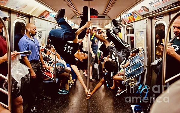 Aziza Del Rosario - NYC Subway Dancers 