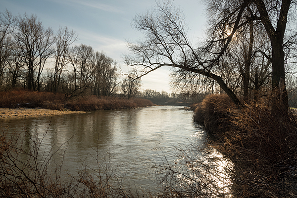 Odra river on czech-polish borders near Bohumin and Chalupki Onesie by Jan  Sirina - Fine Art America