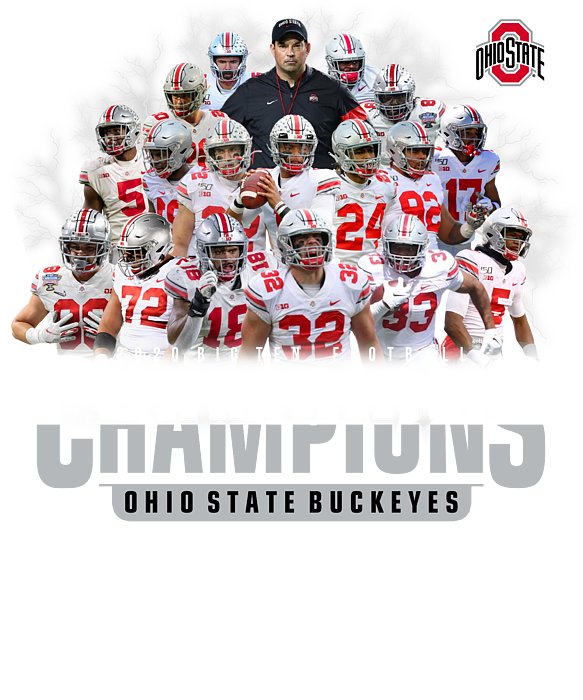 Ohio State Buckeyes 2020 Big Ten Football Champions Signatures Jigsaw ...