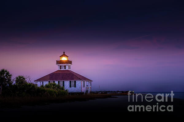 Steve Carr - Old Boca Grande Lighthouse at Twilight