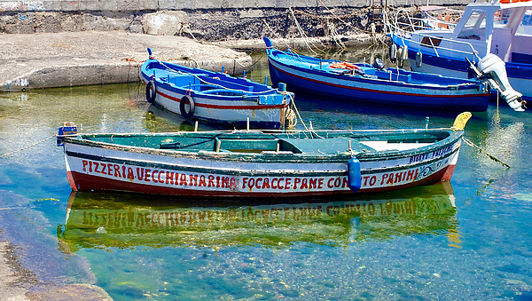 Joe Vella - Old fishing boat, Aci Trezza, Sicily, Italy.