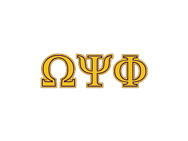 Omega Psi Phi Throw Pillow