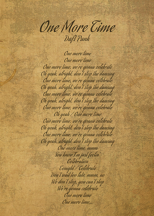 Everybody Wants to Rule the World by Tears for Fears Vintage Song Lyrics on  Parchment Poster