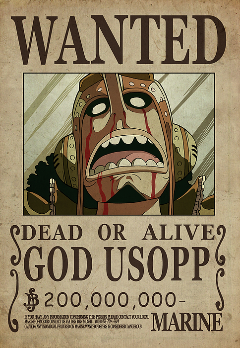 One Piece Wanted Poster - ROBIN Jigsaw Puzzle by Niklas Andersen - Pixels