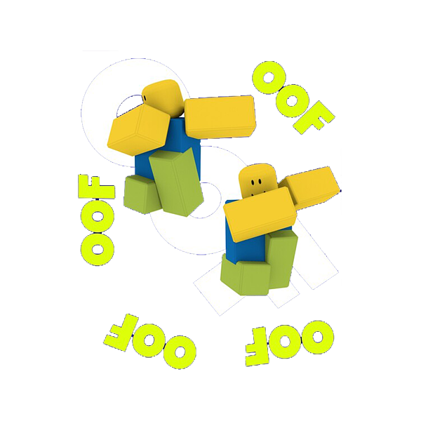 Cute Gaming Noob - OOF Meme Dabbing Dab Noob Gamer Boy Sticker