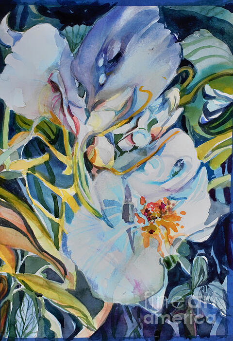Mindy Newman - Touch of  White Orchids