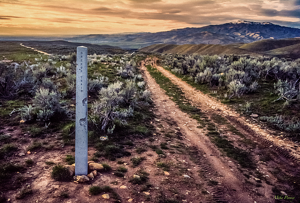 Mike Penney - Oregon Trail marker