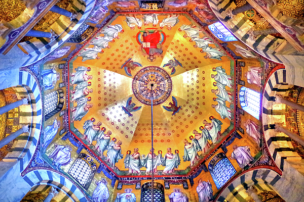 Douglas Taylor - Palatine Chapel Mosaic Ceiling, Aachen Cathedral
