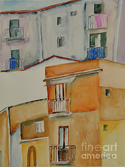 Johanna Zettler - Palermo Cityscape Abstract