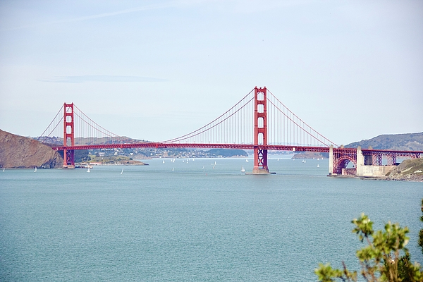Masha Batkova - Panoramic Golden Gate Bridge