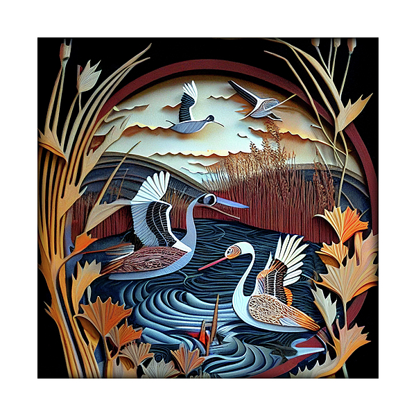 Paper Duck Art Print 5 Digital Art by DiginYall - Pixels