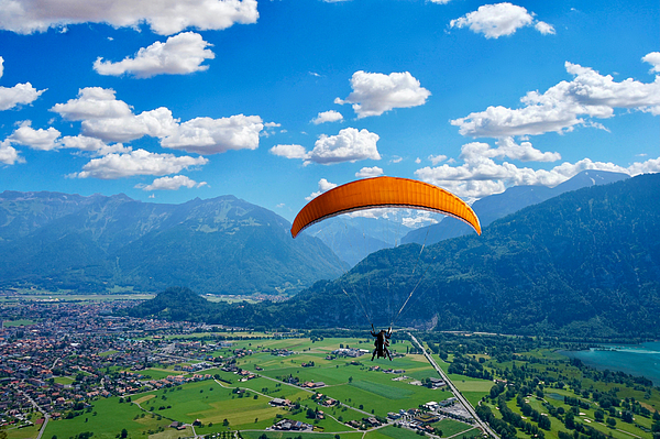 Joe Vella - Paragliding, Interlaken, Switzerland
