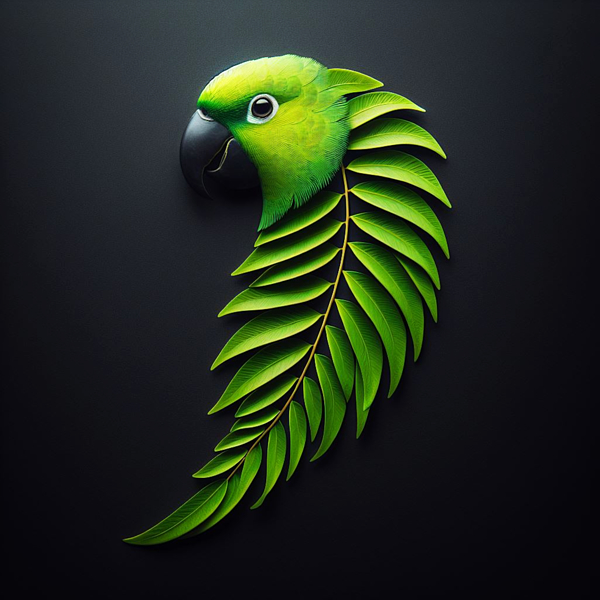 Ronald Mills - Parrot Leaf 