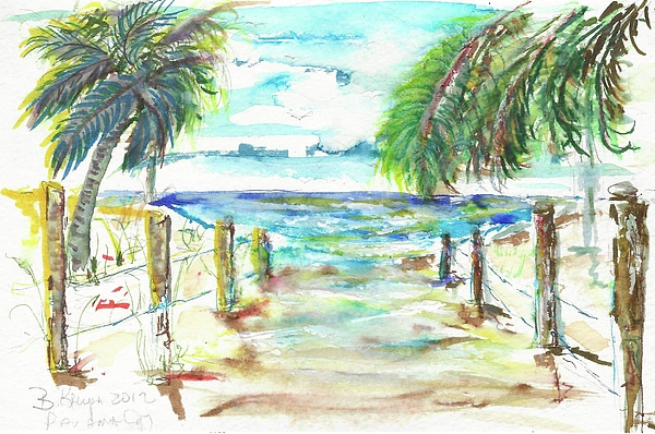 Bernadette Krupa - Path to Beach