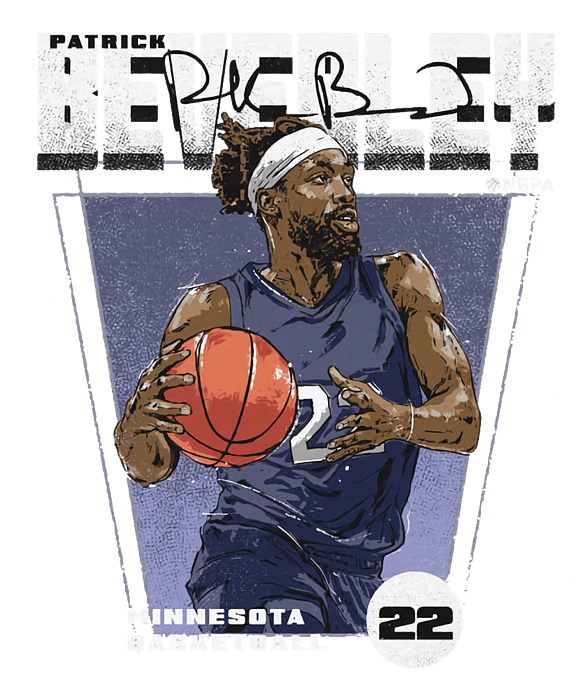 Patrick Beverley Basketball Paper Poster Timberwolves