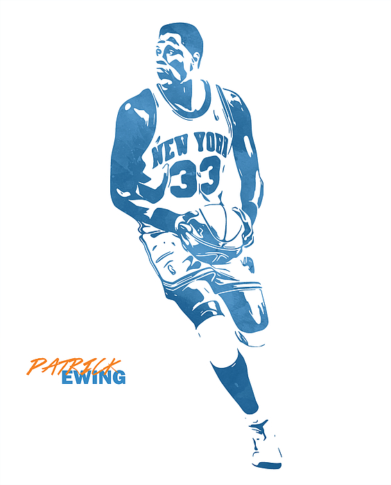 New York Knicks Vintage Basketball Art Kids T-Shirt by Joe Hamilton - Fine  Art America