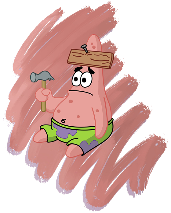 The Patrick Star Sticker