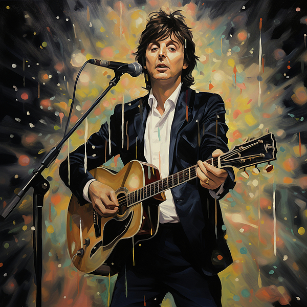 Jose Alberto - Paul McCartney Art Print HD