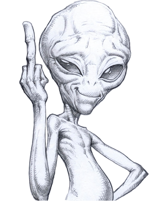 Paul the alien stars 80s Greeting Card by Louis Joel