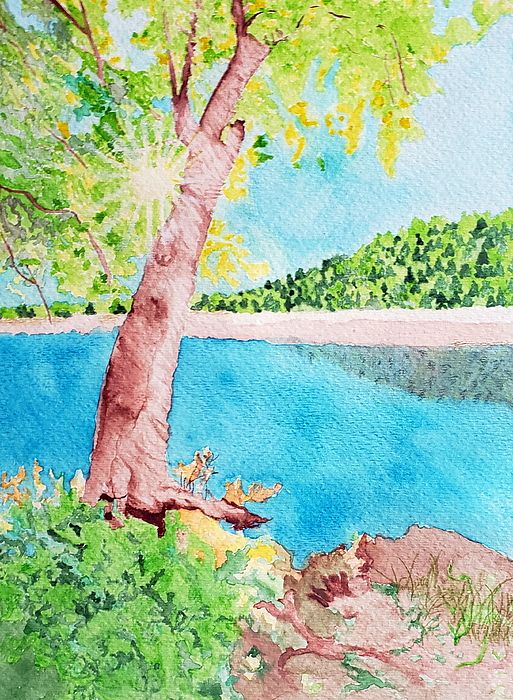 Kathy Crockett - Peace on a Summer Lake Morning