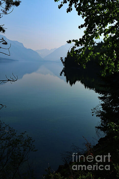 Christiane Schulze Art And Photography - Peacefulness Of Lake McDonald 