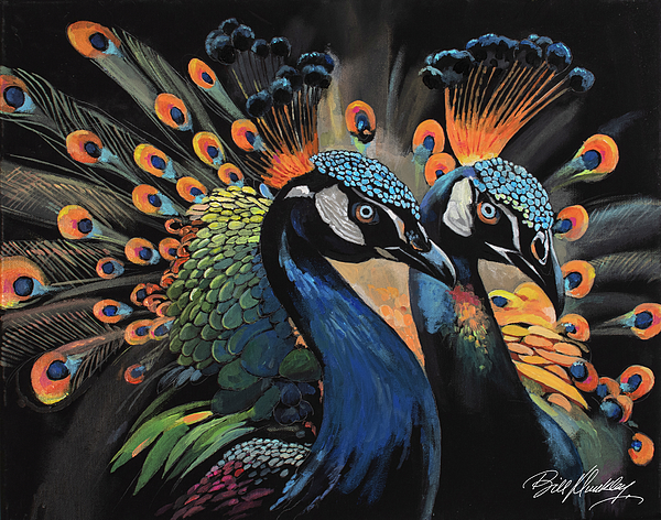 Bill Dunkley - Peacock Couple 