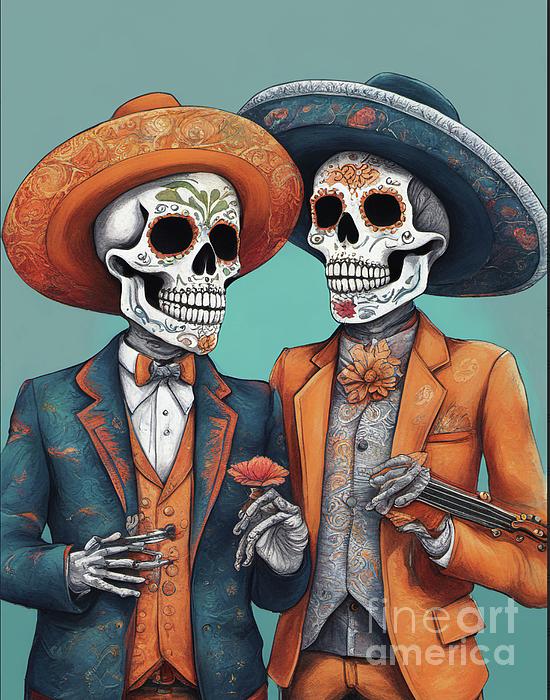 Day Of The Dead Art