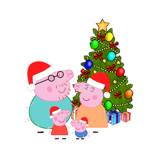 Peppa Pig Christmas Fleece Blanket for Sale by Fun Art