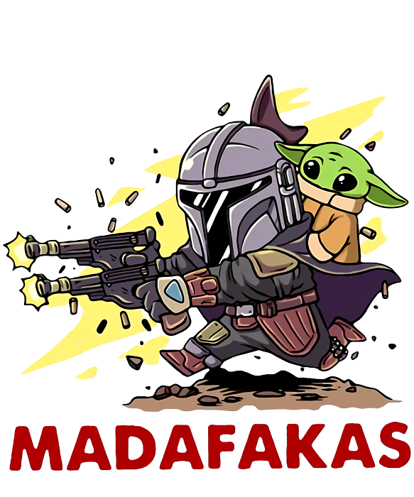 Pew Pew Madafaska Baby Yoda Mug